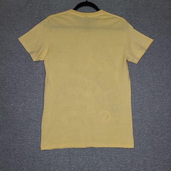 Disney Yellow Graphic Colorful Short Sleeve T-Shirt Size S - Picture 2 of 6